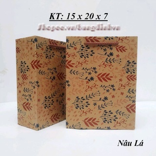 Túi quà tặng ( túi số 6 ) túi giấy đẹp - túi giấy đựng quà ảnh thật