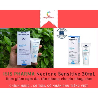 [TEM CTY] ISIS Pharma Neotone Sensitive 30mL - Kem giảm sạm da, tàn nhang cho da nhạy cảm