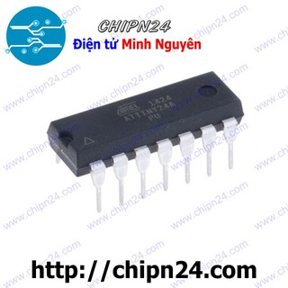 [1 CON] Attiny24A-PU DIP-14 (Attiny24A Attiny24)