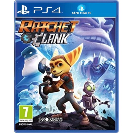 Đĩa game Ps4 :Ratchet&clank