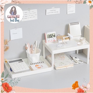 Tủ nhỏ có ngăn x Kệ để bàn x Bảng lỗ gắn tường x Hộp đựng bút đa năng - decor bàn học (có sẵn)