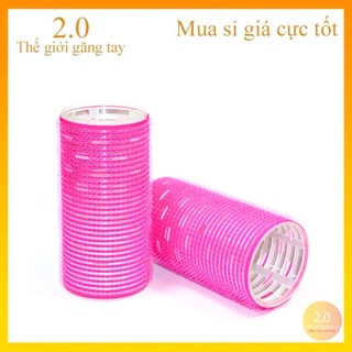 [Siêu Giá Rẻ] Lô Cuốn Tóc Lõi Nhôm tự dính uốn mái bay (Size vừa- đại)
