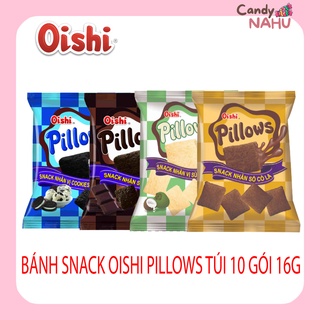 Bánh snack Oishi Pillows túi 10 gói 16g