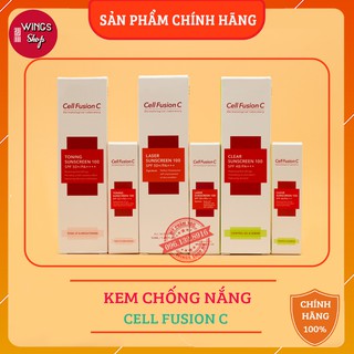 Kem Chống Nắng Cell Fusion C Đủ Màu