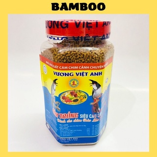 Cám chim chào mào Vương Việt Anh cao cấp giá rẻ đóng hộp loại 300gram