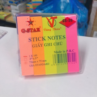 GIẤY NOTE GHI CHÚ DẠ QUANG ĐỦ CỠ