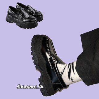 [Có sẵn] GIÀY LƯỜI LAZY HIGH SHOES đế cao 5cm độc quyền Kawaii Viet Nam (Ảnh thật sh