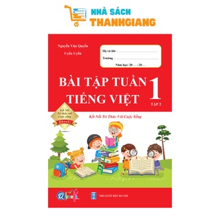 Sách - Bài tập tuần TIẾNG VIỆT 1 tập 2 (Kết nối tri thức với cuộc sống)
