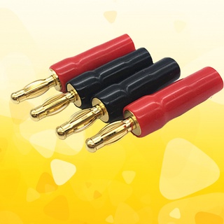 Jack loa bắp chuối 4mm thân nhỏ bọc cao su (1 chiếc)
