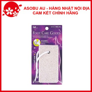 Đá chà gót chân KAI Nhật Bản giúp tẩy các lớp da khô quanh gót chân hoặc nơi có lớp da bị khô, chai sạn