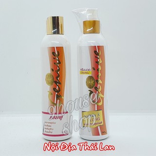 Set dầu Gội+Xả SIÊU MỌC TÓC GENIVE Thái Lan