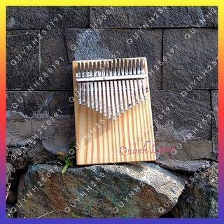 Mua [Có Sẵn] Đàn Kalimba 17 Phím Gỗ Thông Mỹ Cao Cấp Hình Chữ Nhật - QL121216 - Đàn Kalimba Tặng Full Phụ Kiện