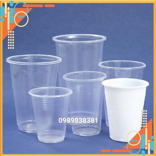 [Sỉ] 50 Cốc nhựa dùng 1 lần PP dập được màng