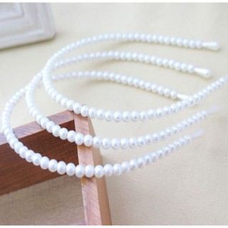 Băng đô, bờm tóc đính chuỗi ngọc Hàn Quốc
