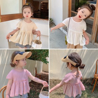 [AG226] Áo phông babydoll dây chéo cho bé sz 80-130