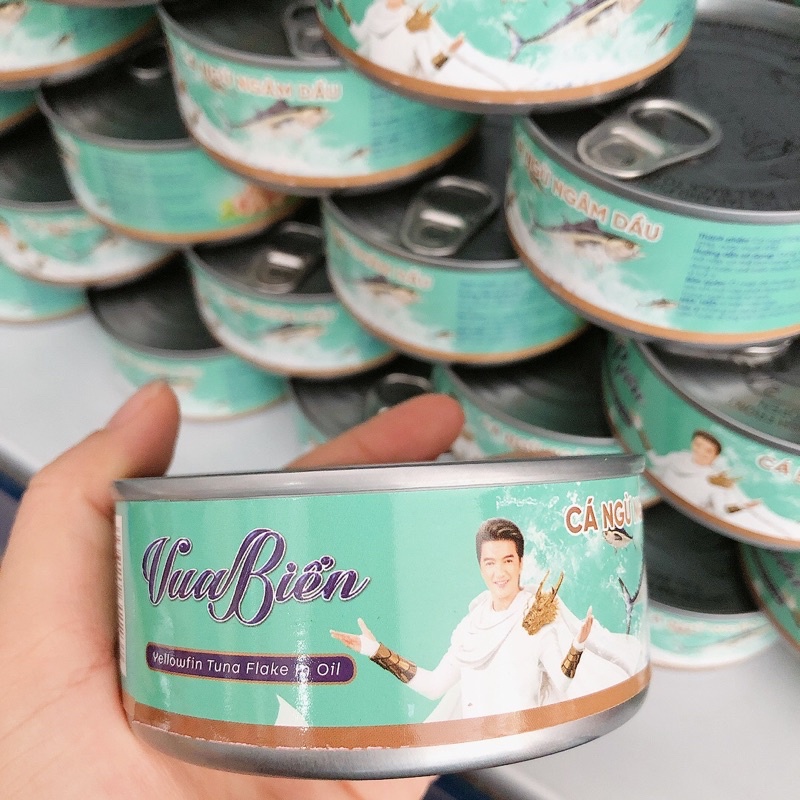 cá ngừ ngâm dầu 140gr