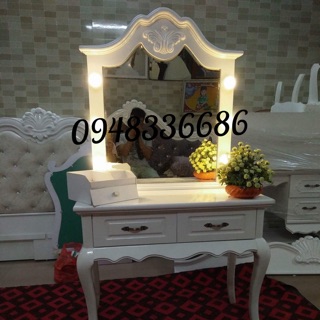 Bàn trang điểm 80cm gương BT63
