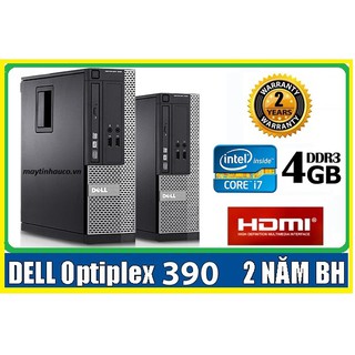 Máy tính để bàn đồng bộ Dell optiplex 390 ( Core i7 / 4G / 500G ), Có HDMI ,