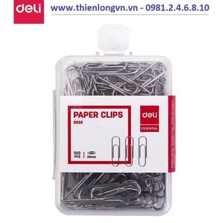 Ghim vòng inox Deli 0025