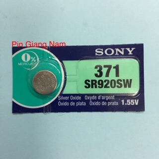 Pin đồng hồ Sony 371 SR920SW vỉ 1 viên