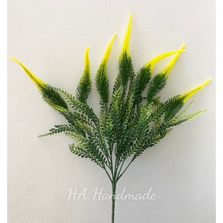 Cỏ điểm chồn loại bông to,cắm hoa trang trí,hoa Handmade trang trí nhà cửa