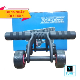 [CHẤT LƯỢNG CAO] Con lăn tập bụng 4 bánh - Tặng kèm thảm lót - LỖI ĐỔI MỚI 1-1 TRONG 15 NGÀY