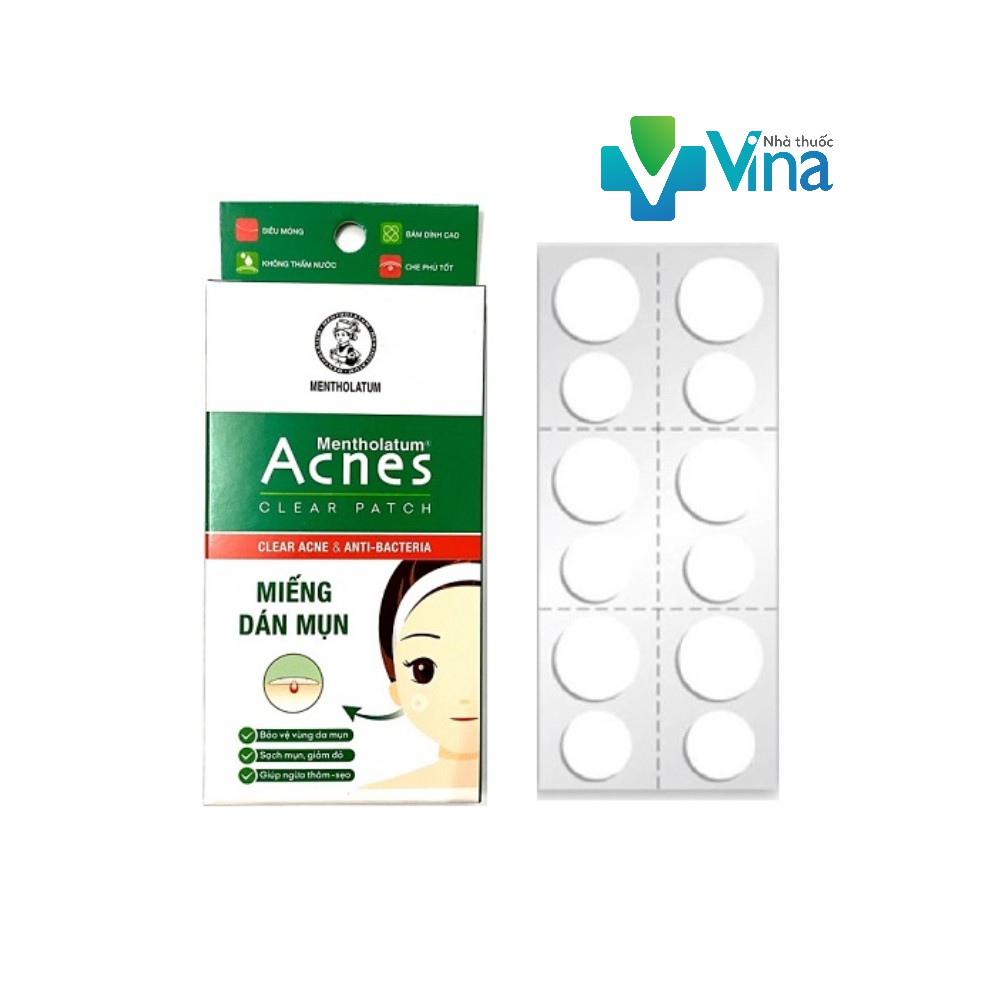 Miếng Dán Mụn Acnes Clear Patch (24 Miếng)