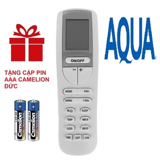 Remote máy lạnh AQUA mẫu 4 - Điều khiển điều hòa AQUA mẫu 4