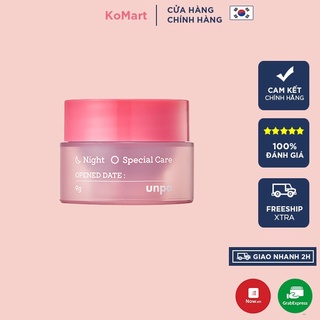 Mặt Nạ Ngủ Môi Dưỡng Ẩm Chống Lão Hóa Unpa Bubi Bubi Lip Mask 9g