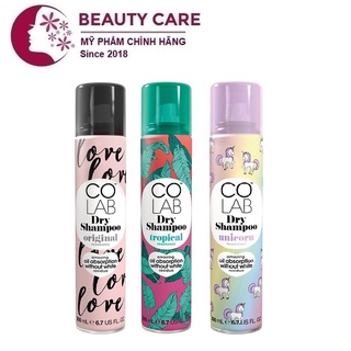 Dầu Gội Khô 3 Hương Hot Trend Colab Dry Shampoo 200ml