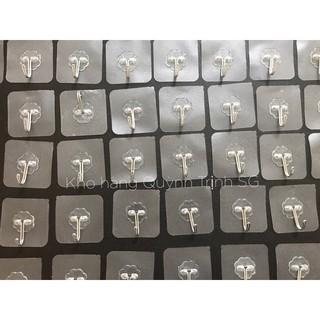Sỉ 430 đ/c -COMBO 50 CÁI MÓC DÁN TƯỜNG SIÊU DÍNH SIÊU BỀN 50 cái