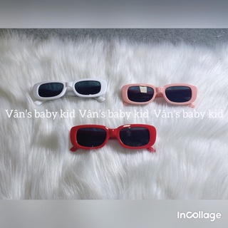 kính gọng chữ Nhật cho bé