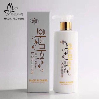 Kem dưỡng body chống nắng Magic Flowers spf 50 pa+++ 280ml