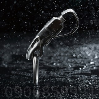 Móc khóa EDC,móc cài eo hình đầu báo (inox 304)