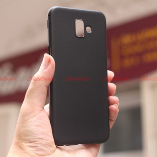 Ốp Lưng Samsung Galaxy J6 + Silicone Cao Cấp Dẻo Nhám Chống Trầy