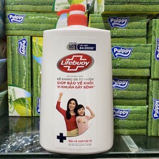 Sữa tắm bảo vệ khỏi vi khuẩn Lifebuoy bảo vệ vượt trội 10 1.078 lít