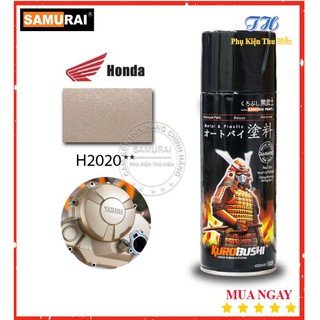 Sơn Xịt Samurai Màu Kem Sáng - Mã H2020