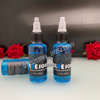Dung Dịch Chùi Mực Xăm Blusoap siêu đậm đặc, Dung Dich blusoap Lau Mực Xăm 40ml, Chai Tạo Bọt 150ml