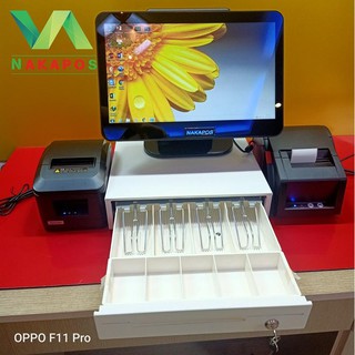 TRỌN BỘ MÁY POS BÁN HÀNG NAKAPOS CẢM ỨNG