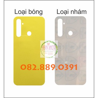 Dán PPF Realme 5/5i/5s dành cho màn hình, mặt lưng, full lưng viền siêu bảo vệ loại bóng, nhám