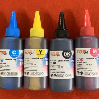 Bộ mực 4 màu dùng cho máy in Canon G1010 ,G2010, G3010, G1000, G2000, G3000 - H.p 5810, 5820, Brother T300, t310, t500