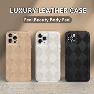Ốp Điện Thoại Phối Da Kiểu Cổ Điển Sang Trọng Cho iPhone 13 12 11 Pro Max Mini X XR XS Max SE 2020 7 8 Plus