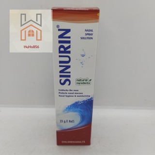 Xịt nước muối biển Sinurin Ưu trương