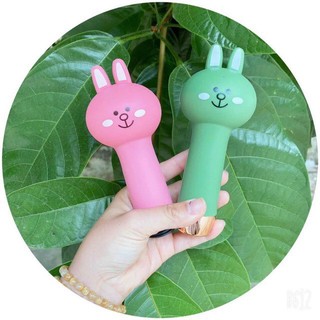 Máy Rửa Mặt Hình Gấu 2 in 1 Siêu Sạch, Siêu Dễ Thương Dành Cho Chị Em - Máy Massage Mặt Hình Gấu
