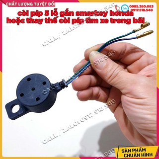 còi píp 5 lỗ gắn smartkey honda hoặc thay thế còi píp zin tìm xe trong bãi