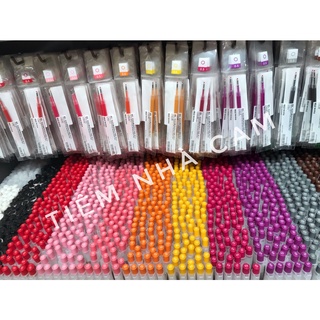 Bút bi bấm Muji 0,5mm-16 màu-Hàng Chính Hãng