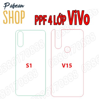 Dán lưng PPF 4 lớp chống va đập cho ViVo V15/ S1