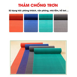 Thảm chống trơn trượt - thảm trải ban công nhà vệ sinh hồ bơi khổ 50cm x 90cm