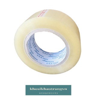 1 cuộn băng keo trong 200ya nặng 330gr