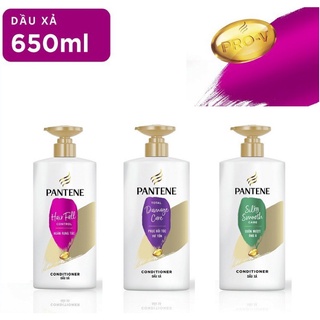 DẦU XẢ PANTENE 650ML NGĂN RỤNG TÓC/ PHỤC HỒI HƯ TỔN/ SUÔN MƯỢT ÓNG Ả